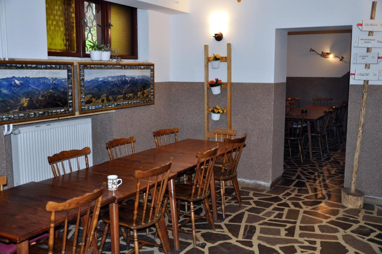Miedzynarodowe Schronisko Mlodziezowe Ptsm Szarotka Zakopane Exterior foto